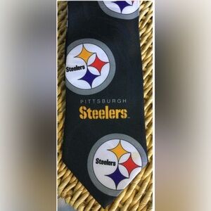 Vintage 1993 Pittsburgh Steelers NFL Tie Ralph Marlin & Co.